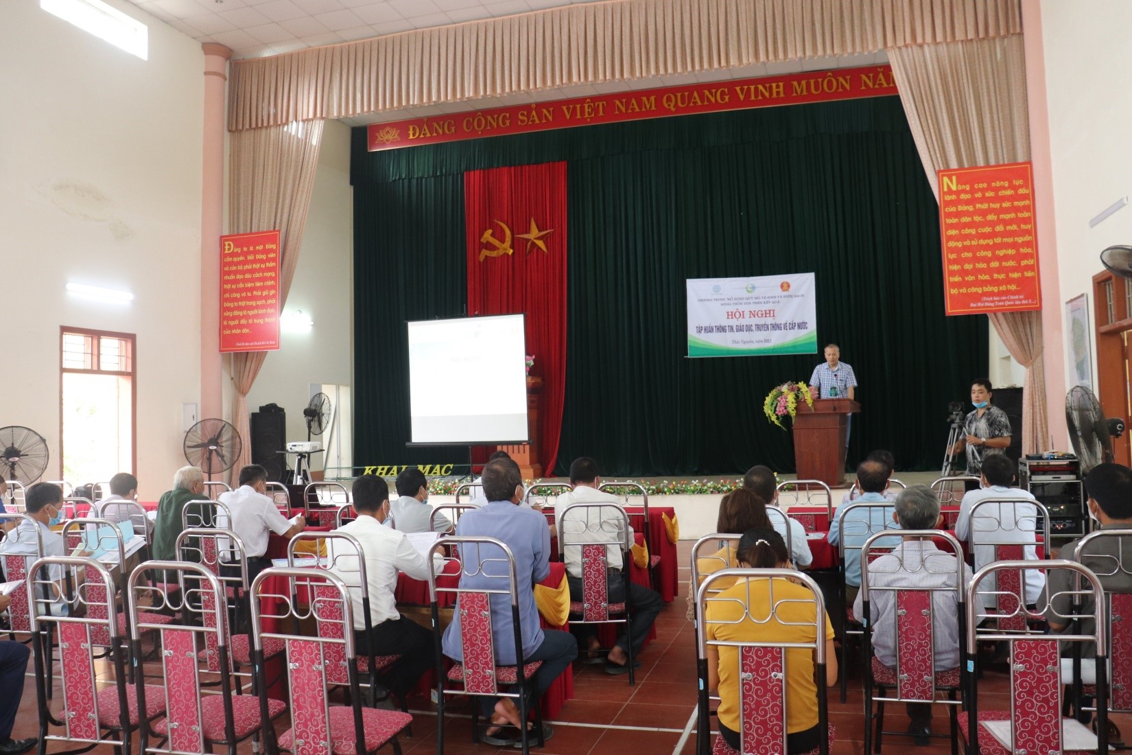 Thực hiện Kế hoạch tăng cường năng lực năm 2021 thuộc dự án “Mở rộng quy mô vệ sinh và nước sạch nông thôn tỉnh Thái Nguyên