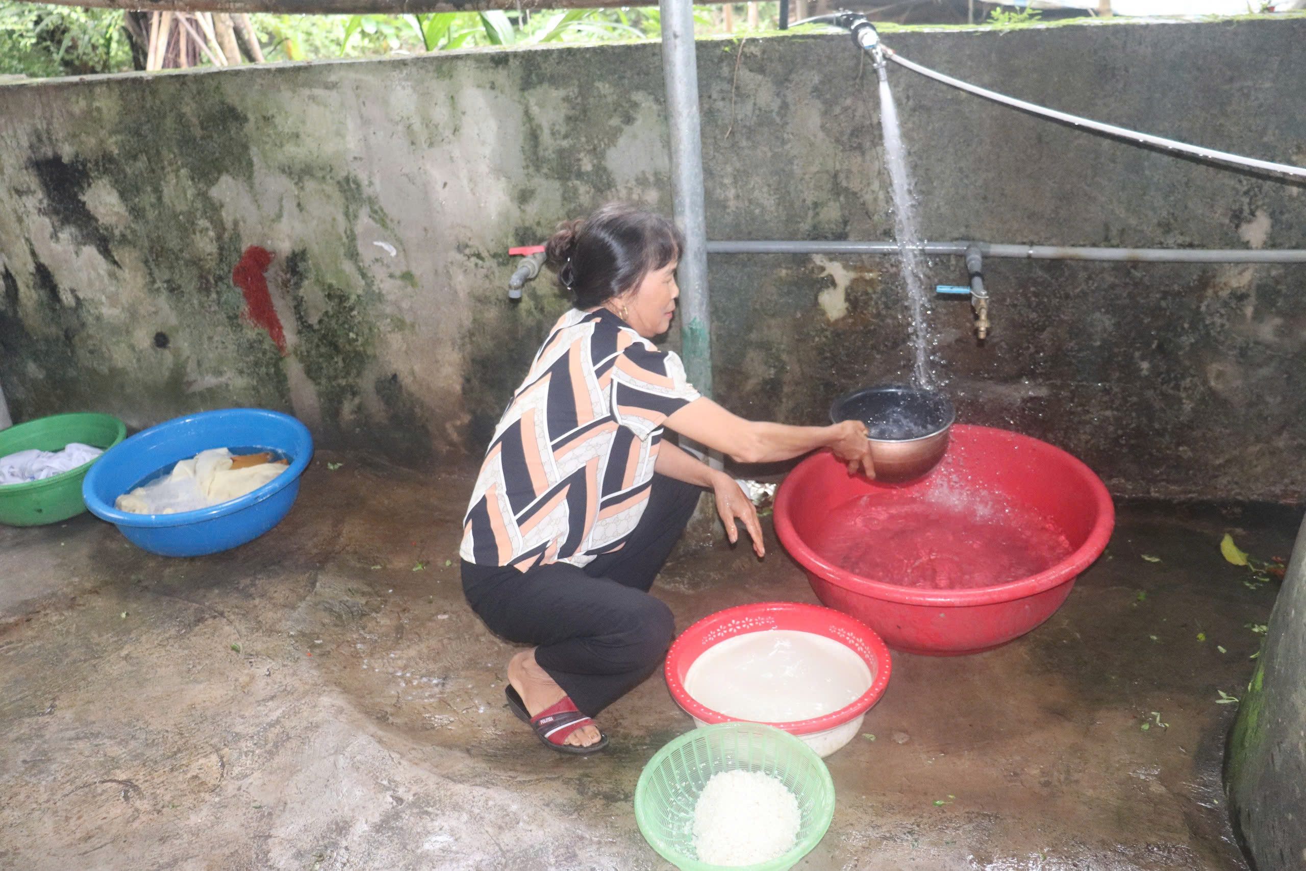 Chủ động phương án cấp nước sinh hoạt vào mùa khô -0
